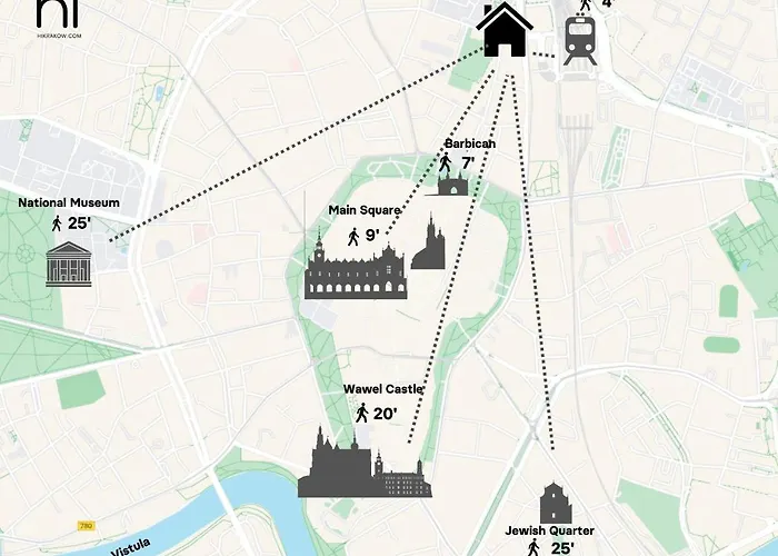 Spacious Close To Main Station / Galeria Krakowska كراكوفيا